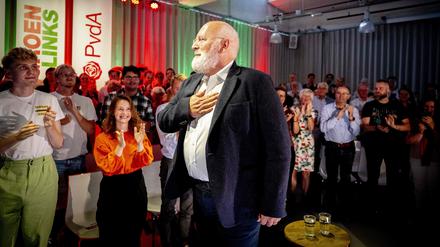 Die Basis von Timmermans Partij van de Arbeid (PvdA) sowie die von GroenLinks ist euphorisch wie lange nicht mehr.