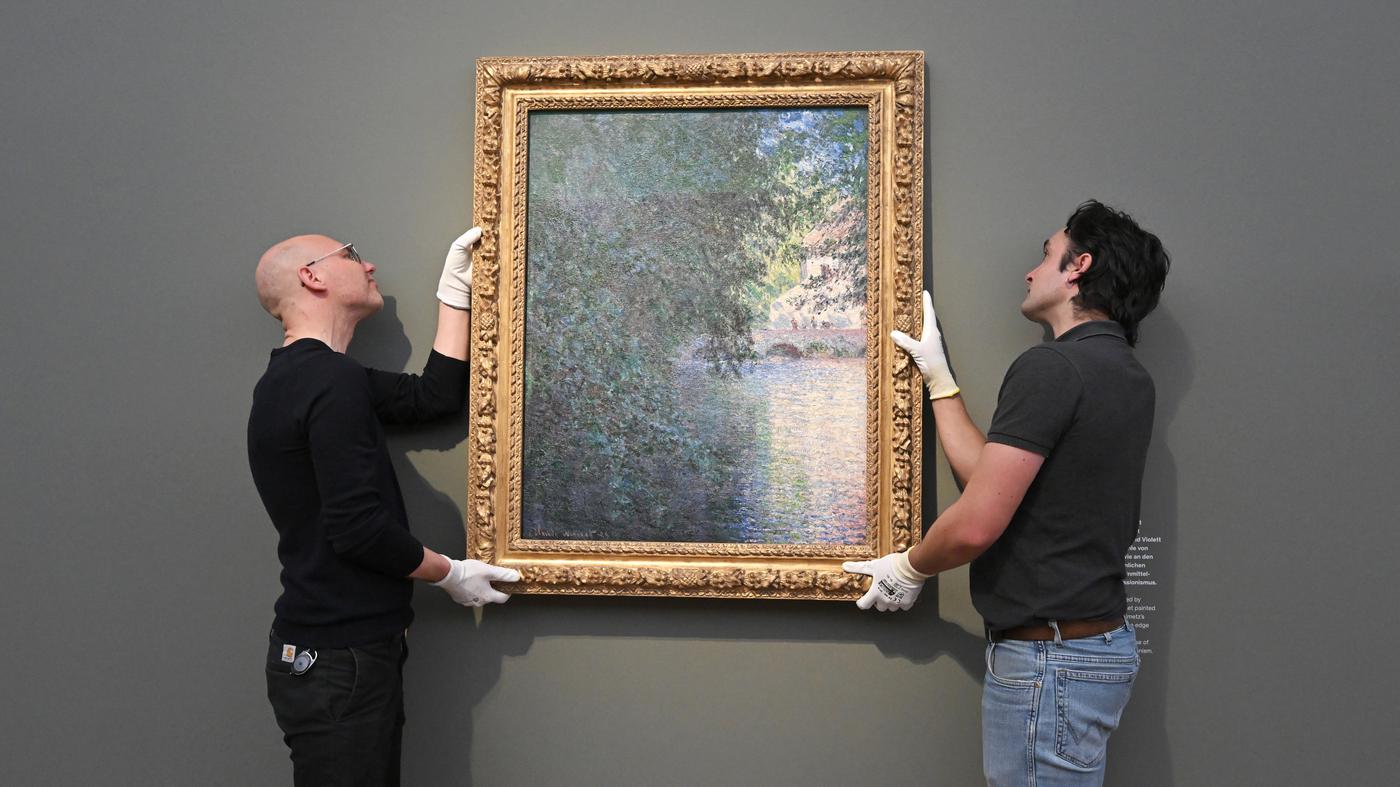 Entlang der Seine nach Paris Museum Barberini zeigt zwei prominente