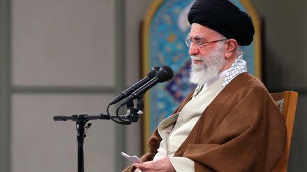 Irans geistlicher Oberhaupt Ajatollah Ali Khamenei am 6. Dezember.