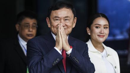 Wegen Bluthochdruck im Krankenhaus: Ex-Regierungschef Thaksin Shinawatra ist nach 15 Jahren aus dem Exil zurückgekehrt.