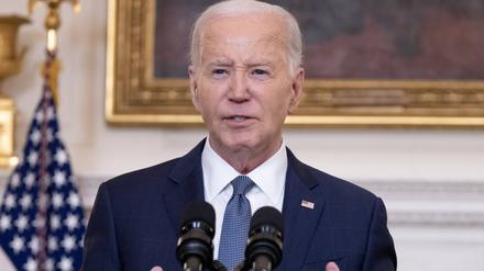 US-Präsident Joe Biden spricht sich für Waffenruhe im Gazastreifen aus