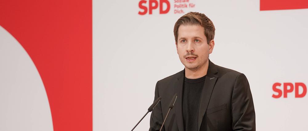  SPD-Generalsekretär Kevin Kühnert.