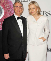 Starb mit 83 Jahren. Regisseur Mike Nichols ("Die Reifeprüfung"), hier mit seiner Frau Diane Sawyer 2012.