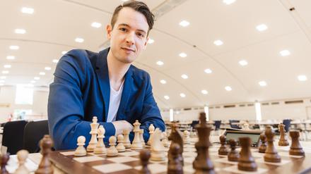 Schachgroßmeister Niclas Huschenbeth.