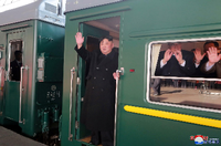 Kim Jong Un auf einem Bild der staatlichen Nachrichtenagentur KCNA