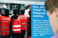 Berichterstattung im Internet über die "Scharia-Polizei" in Wuppertal.