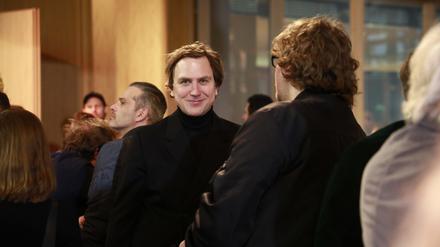 Großer Andrang. Auch Lars Eidinger kam zum Berlinale-Empfang der NRW Filmstiftung in die Landesvertretung.