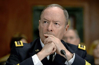 General Keith Alexander, Chef des US-Geheimdiensts NSA.