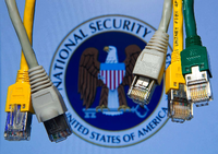 Illustration der Ausspähungen durch die NSA.