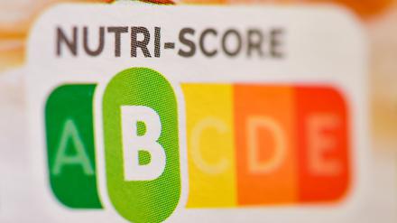 Der sogenannte «Nutri-Score», eine farbliche Nährwertkennzeichnung auf einem Fertigprodukt. 