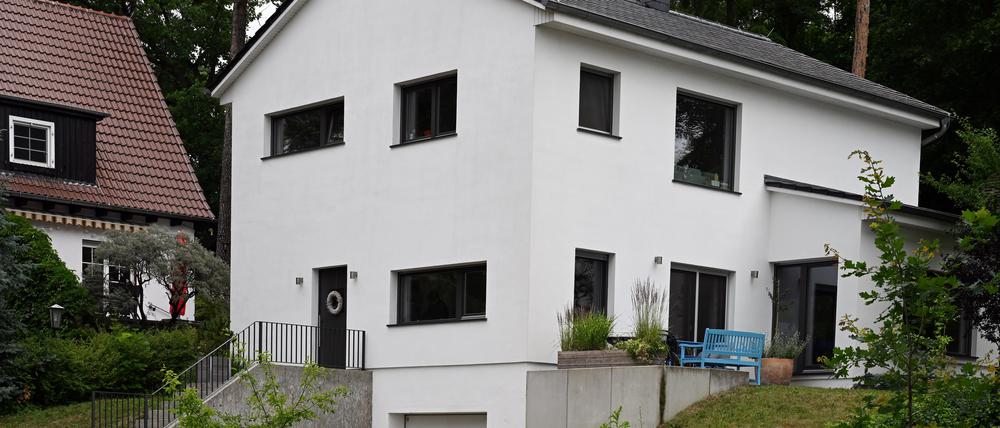Das Einfamilienhaus von Familie Walter in Rangsdorf (Landkreis Teltow-Fläming).