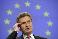 Der EU-Kommissar: Günther Oettinger