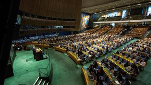 Die UN-Vollversammlung in New York