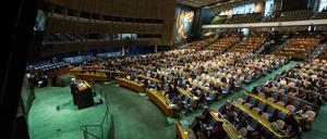 Die UN-Vollversammlung in New York