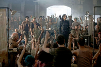 Der Gruß der Rebellen in dem Film "Die Tribute von Panem". Wer in Thailand so grüßt, wird festgenommen.