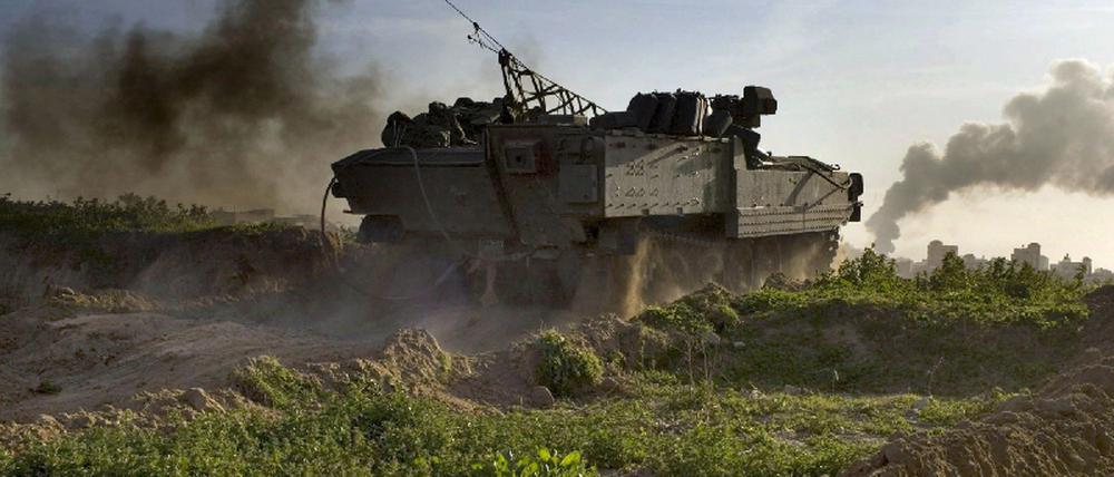 Panzer im Gazastreifen