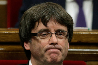 Der katalanische Regierungschef Carles Puigdemont