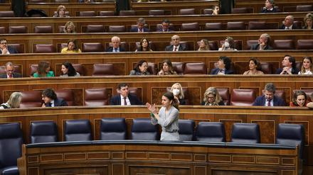 Das Abgeordnetenhaus in Madrid. 