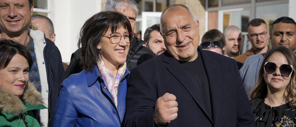 Das Bündnis des ehemaligen bulgarischen Ministerpräsidenten Boiko Borissow liegt vorn.