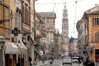 Im Zentrum von Parma.