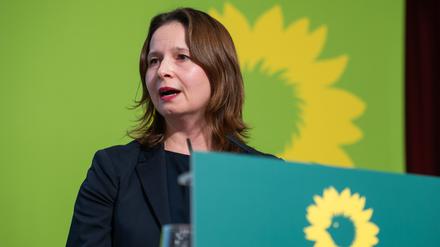 Tanja Prinz, Kandidatin für den Landesvorsitz der Grünen, wurde nicht gewählt.