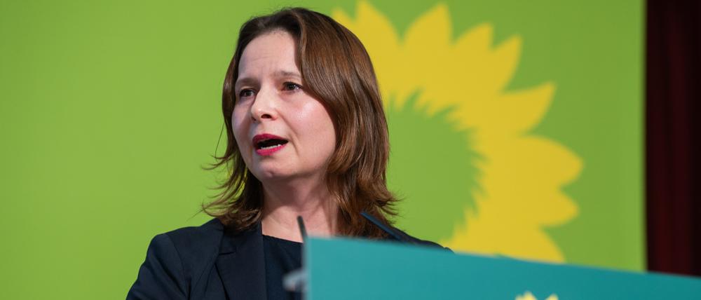 Tanja Prinz, Kandidatin für den Landesvorsitz der Grünen, wurde nicht gewählt.