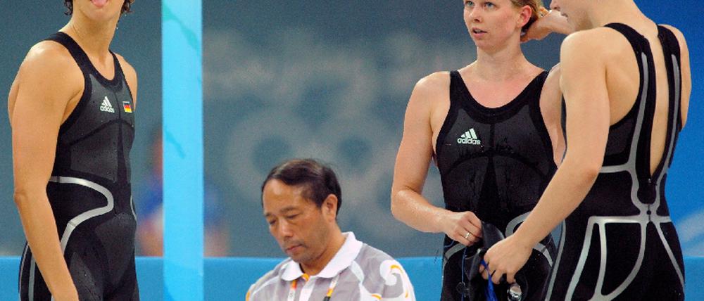 Peking 2008 - Schwimmen - Deutsche Frauen-Staffel