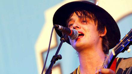 Pete Doherty in Stoke-on-Trent