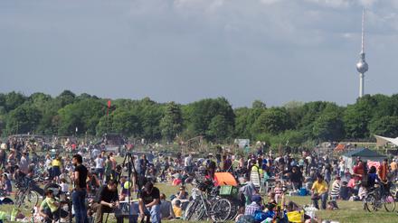 Bürgerbeteiligung auf dem Tempelhofer Feld – ganz praktisch, durch dessen Nutzung.