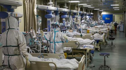 Fang Bin zeigte Videos von überfüllten Krankenhäusern, als die Corona-Pandemie im chinesischen Wuhan Anfang 2020 ins Rollen kam.