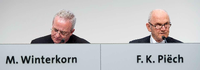 Wie geht es weiter mit VW: Konzernchef Martin Winterkorn und Ferdinand Piëch haben offenbar unterschiedliche Vorstellungen.