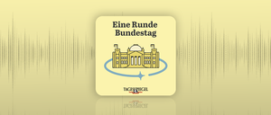 Eine Runde Bundestag.