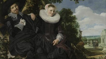 Doppelbildnis eines Paares, das lange für Frans Hals und seine Frau gehalten wurde.(um 1622). 