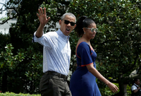 Es ist das siebte Mal, dass Barack Obama als Präsident auf der Insel vor der Küste Neuenglands urlaubt.