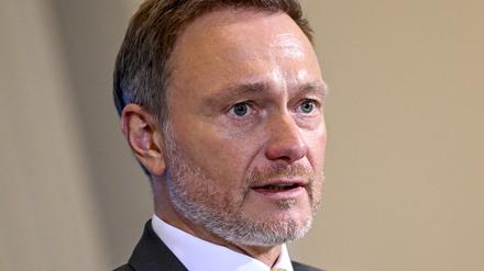 Bundesfinanzminister Christian Lindner (FDP).