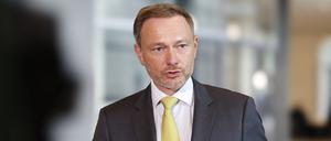FDP-Chef und Bundesfinanzminister Christian Lindner.