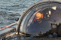 Putin in seiner U-Boot-Kapsel