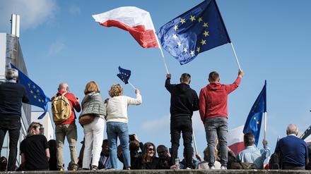 Das Gefühl der Ohnmacht hat paradoxerweise viele mobilisert: der „Marsch der Millionen Herzen“ am 1. Oktober in Warschau.   