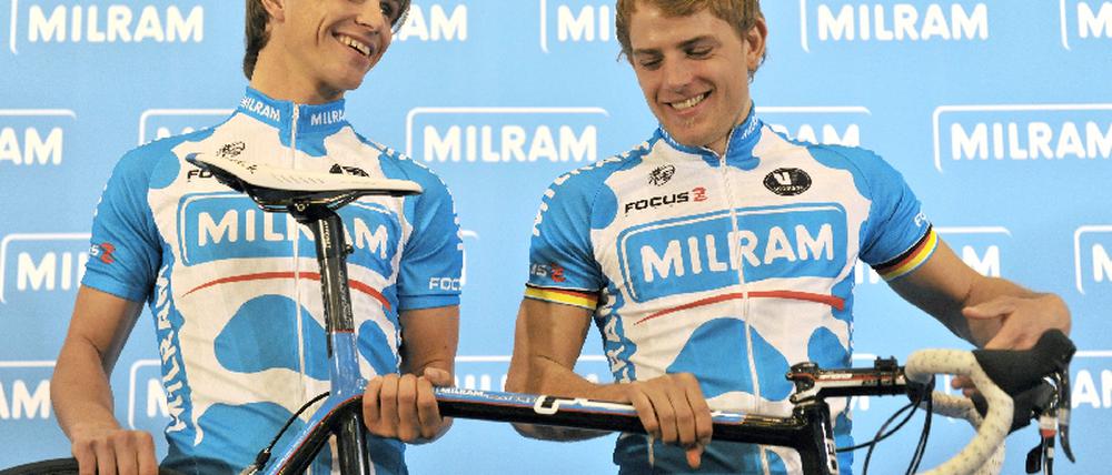 Radsport - Präsentation Team Milram