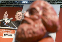 Bodo Ramelow im Oktober auf einem Landesparteitag der Linke Thüringen in Bad Salzungen