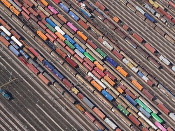 Rangierbahnhof Maschen bei Hamburg: Die Güterbahnen warnen vor einem „Kundenvergraulprogramm“ im Hafen-Hinterlandverkehr.