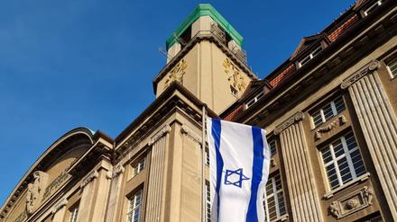 Israel Flagge Rathaus