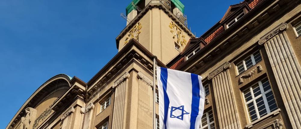 Israel Flagge Rathaus