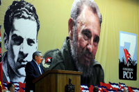 Der 84-jährige Staatschef sprach beim siebten Kongress der Kommunistischen Partei in Havanna.