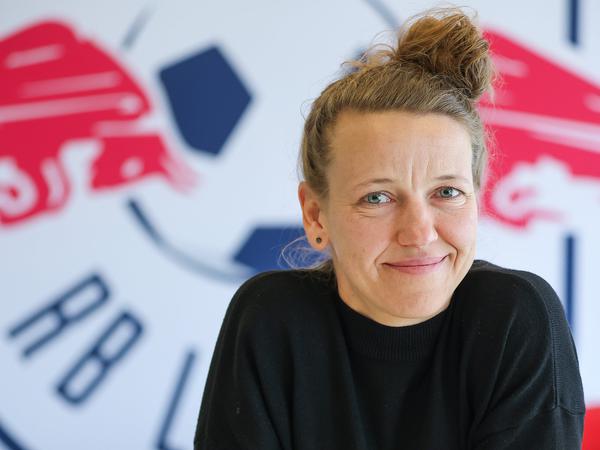 Viola Odebrecht ist Leiterin der Frauen- und Mädchenfußballabteilung von RB Leipzig.
