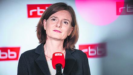 Katrin Vernau soll als Interimsintendantin den RBB in geordnete Bahnen zurückführen. 