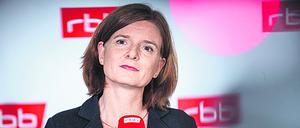 Katrin Vernau soll als Interimsintendantin den RBB in geordnete Bahnen zurückführen. 