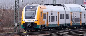 Ein Zug der Odeg. Zwischen 14. und 29. Juli kommt es zu Ausfällen auf der RE1-Strecke.