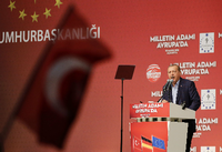 Der türkische Staatspräsident Recep Tayyip Erdogan - hier auf einem Archivfoto - hat die Friedensverhandlungen mit den Kurden aufgekündigt.