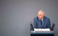 Finanzminister Wolfgang Schäuble: Die Rechnungsprüfer warnen davor, bei den Verhandlungen zum Länderfinanzausgleich die Schuldenbremse zu lockern.